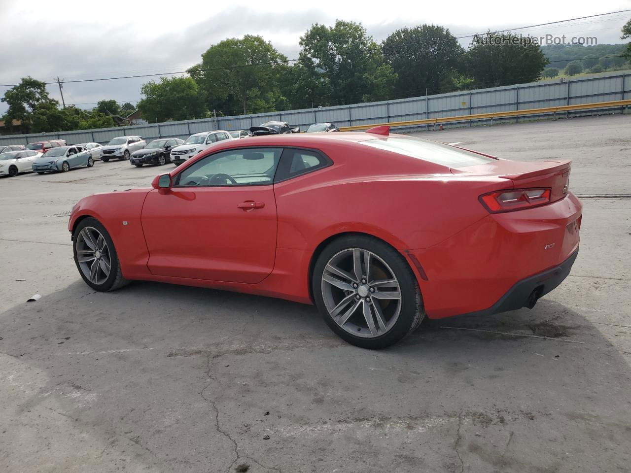 2018 Chevrolet Camaro Lt Red vin: 1G1FB1RS8J0131959