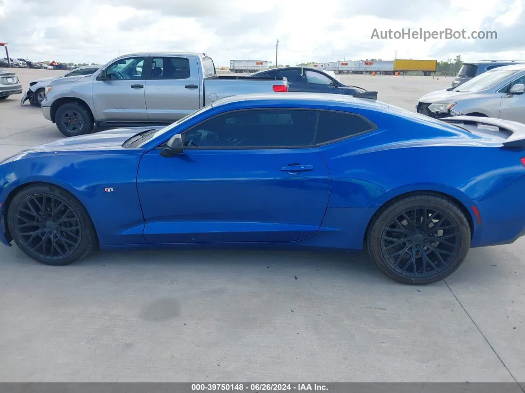 2018 Chevrolet Camaro 1lt Синий vin: 1G1FB1RS8J0162080