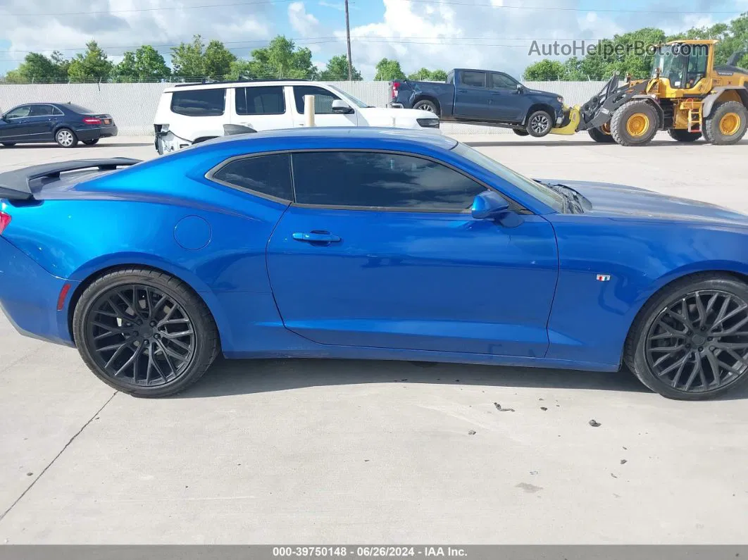 2018 Chevrolet Camaro 1lt Blue vin: 1G1FB1RS8J0162080