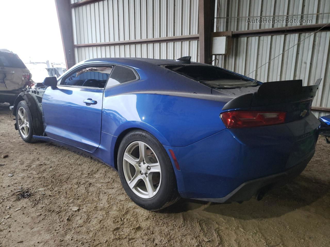 2018 Chevrolet Camaro Lt Blue vin: 1G1FB1RS8J0163309