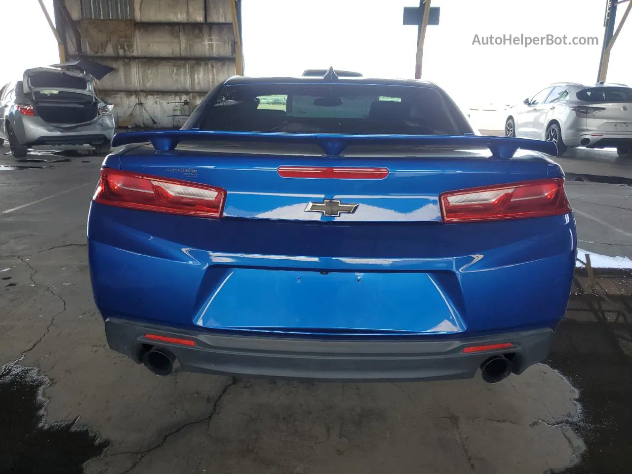 2018 Chevrolet Camaro Lt Blue vin: 1G1FB1RS8J0181941