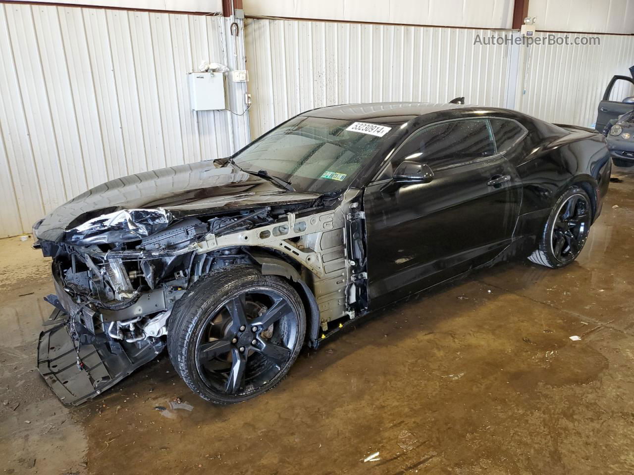 2018 Chevrolet Camaro Lt Black vin: 1G1FB1RS8J0183902