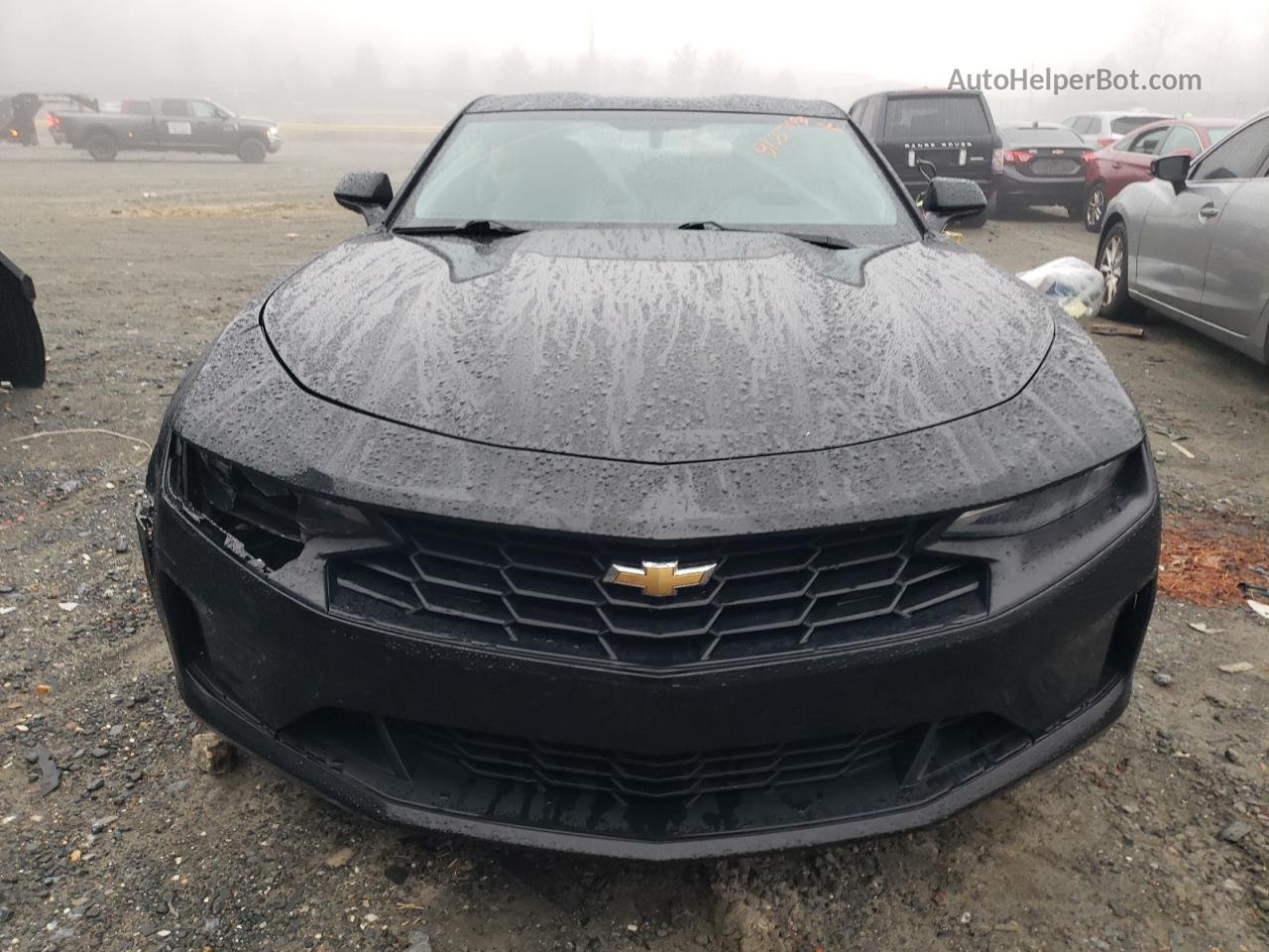 2020 Chevrolet Camaro Ls Black vin: 1G1FB1RS8L0117868