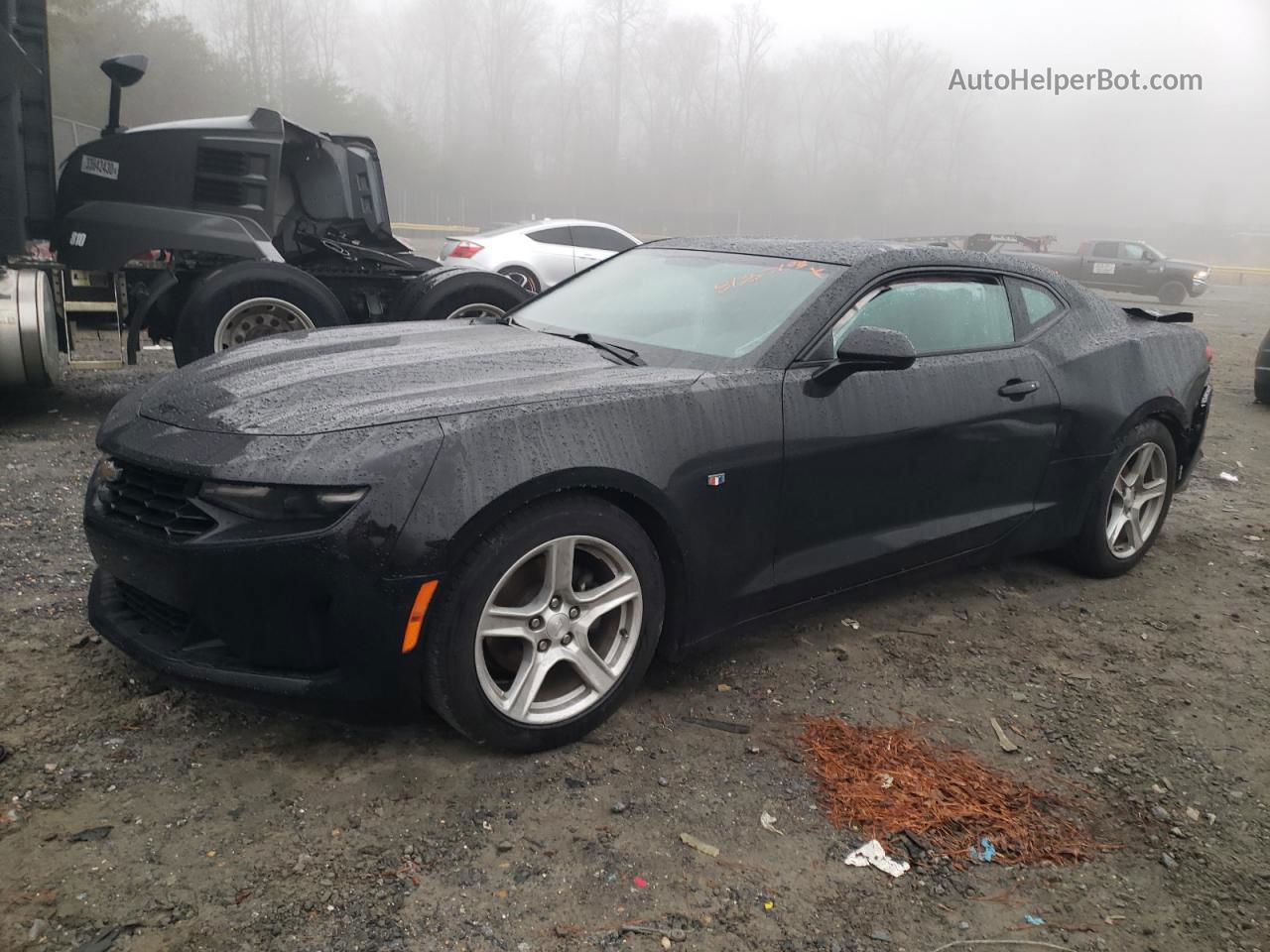 2020 Chevrolet Camaro Ls Черный vin: 1G1FB1RS8L0117868