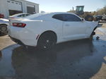 2017 Chevrolet Camaro Lt White vin: 1G1FB1RS9H0213502