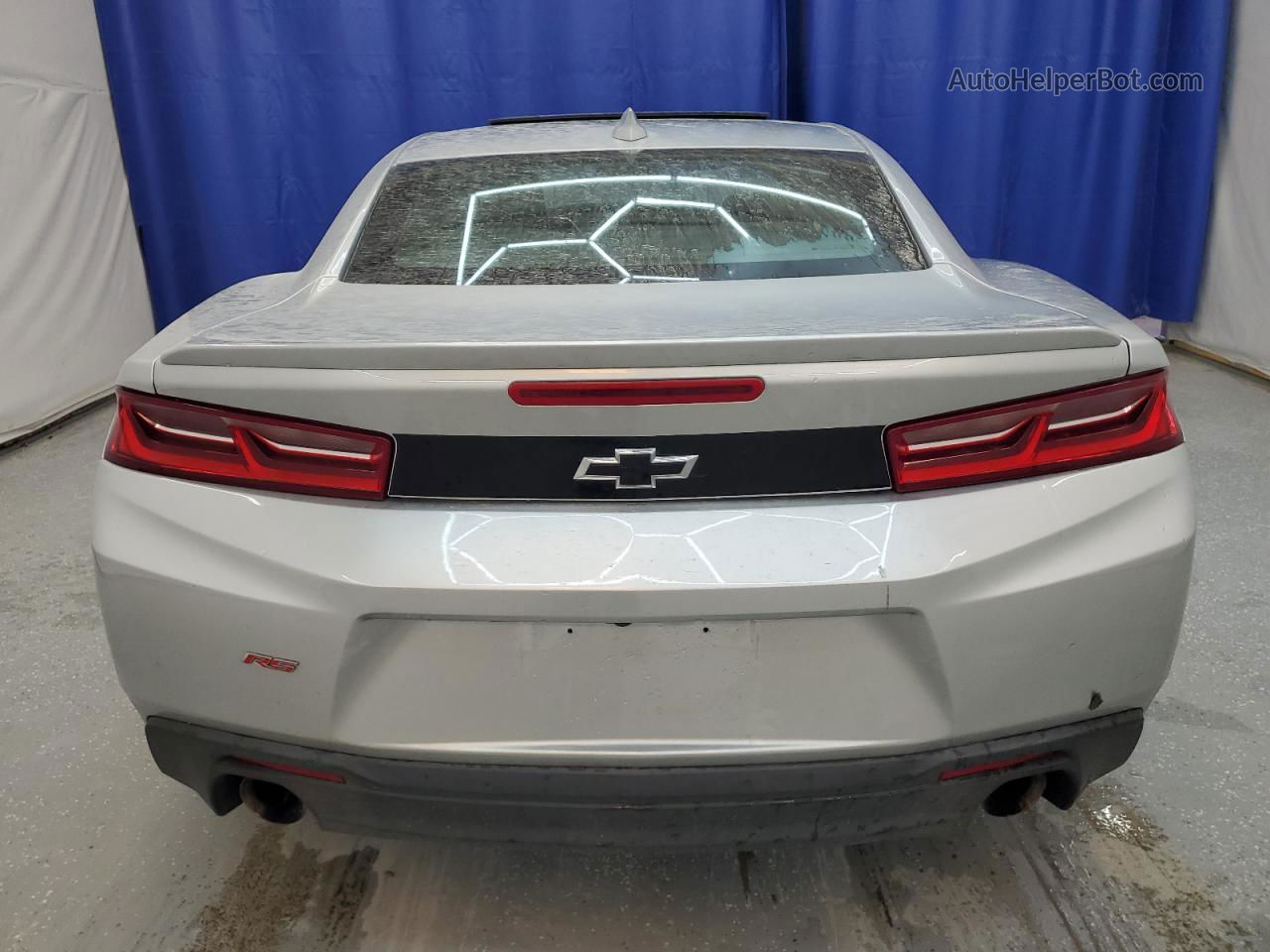 2018 Chevrolet Camaro Lt Silver vin: 1G1FB1RS9J0105886