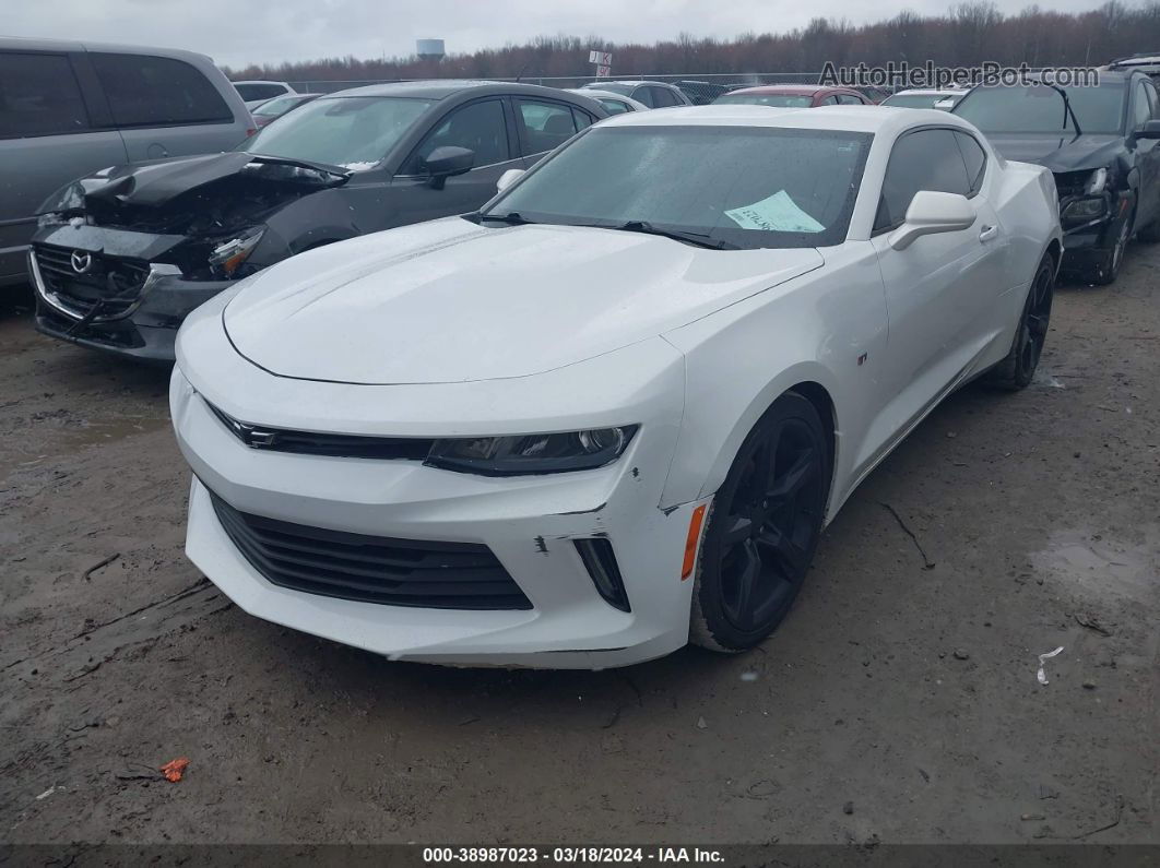 2018 Chevrolet Camaro 1lt White vin: 1G1FB1RS9J0108884