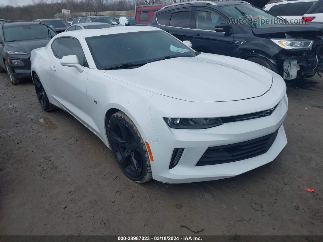 2018 Chevrolet Camaro 1lt White vin: 1G1FB1RS9J0108884