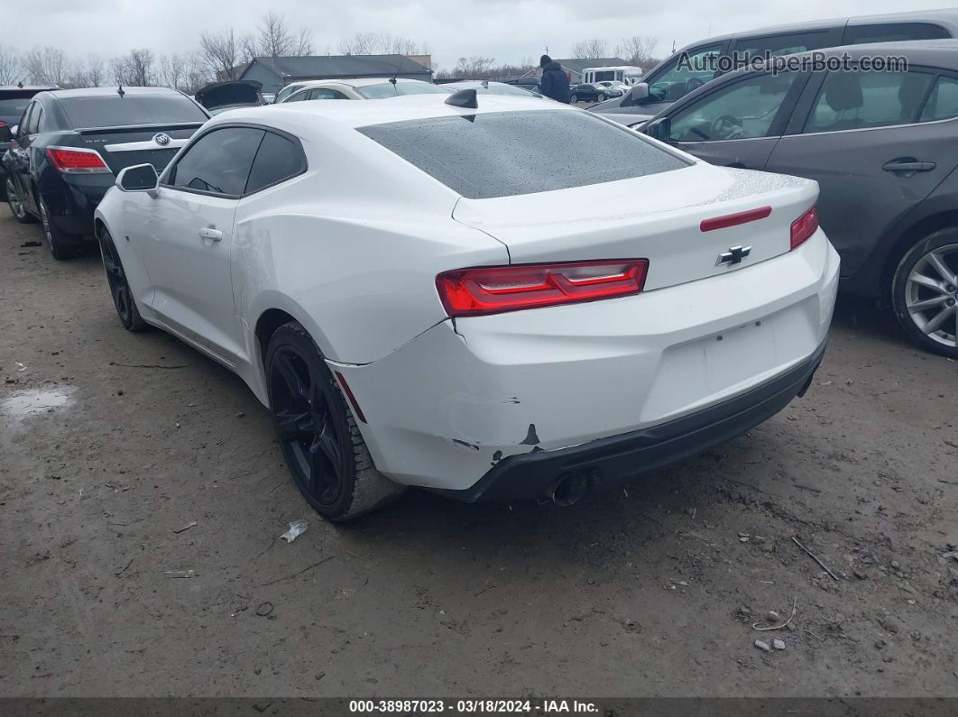 2018 Chevrolet Camaro 1lt White vin: 1G1FB1RS9J0108884