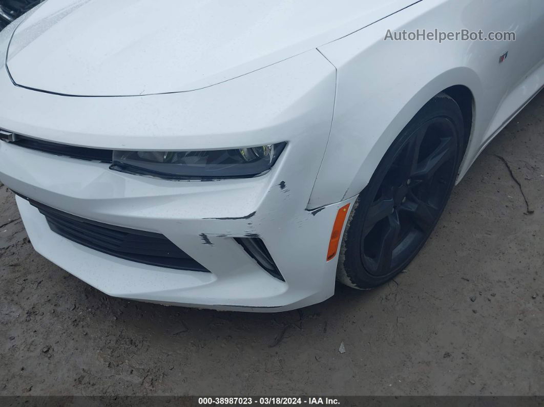 2018 Chevrolet Camaro 1lt White vin: 1G1FB1RS9J0108884