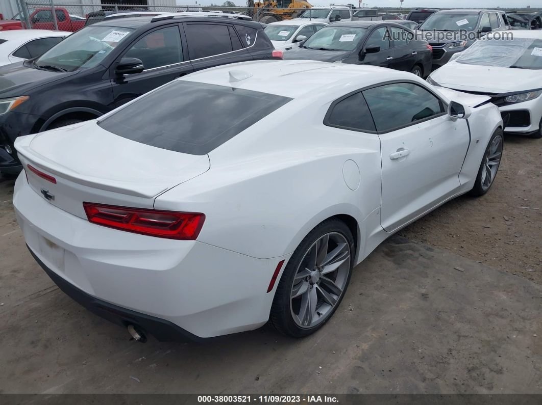 2018 Chevrolet Camaro 1lt White vin: 1G1FB1RS9J0123613