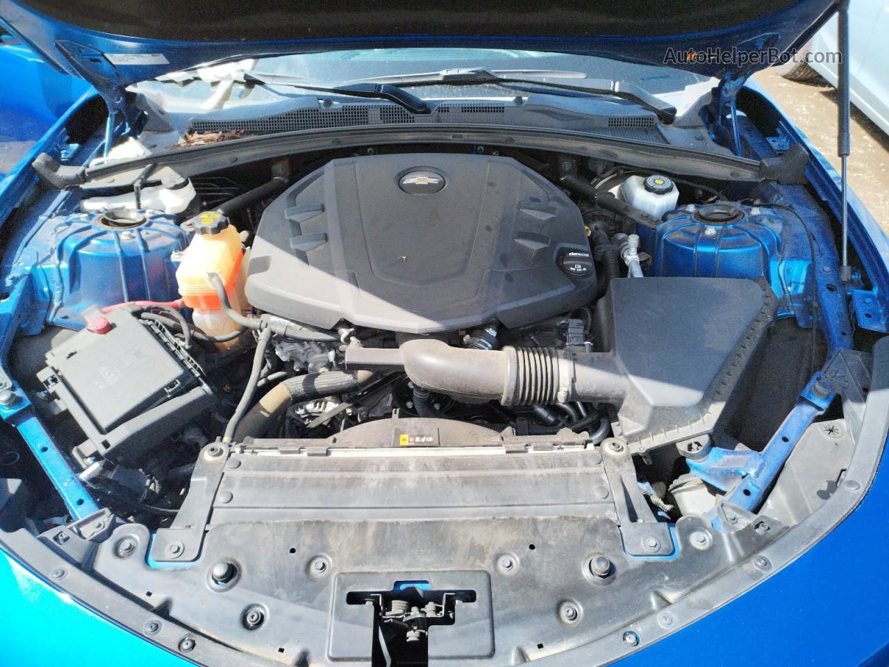 2018 Chevrolet Camaro Lt Blue vin: 1G1FB1RS9J0148916