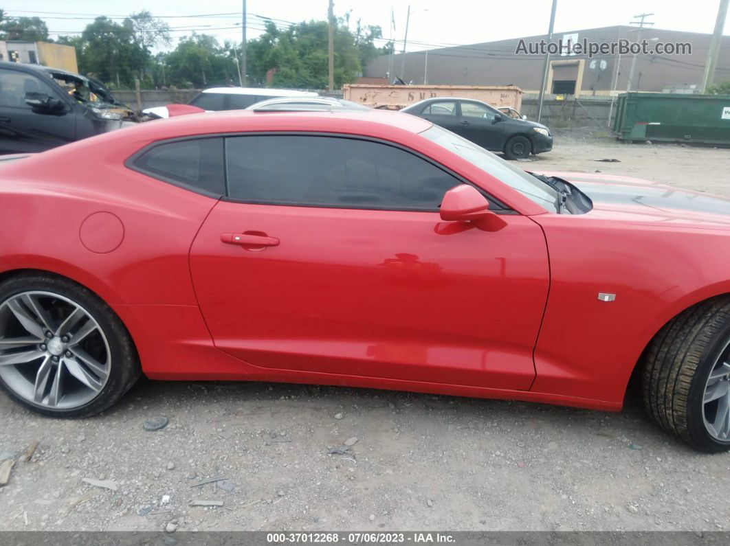 2018 Chevrolet Camaro 1lt Red vin: 1G1FB1RS9J0157101