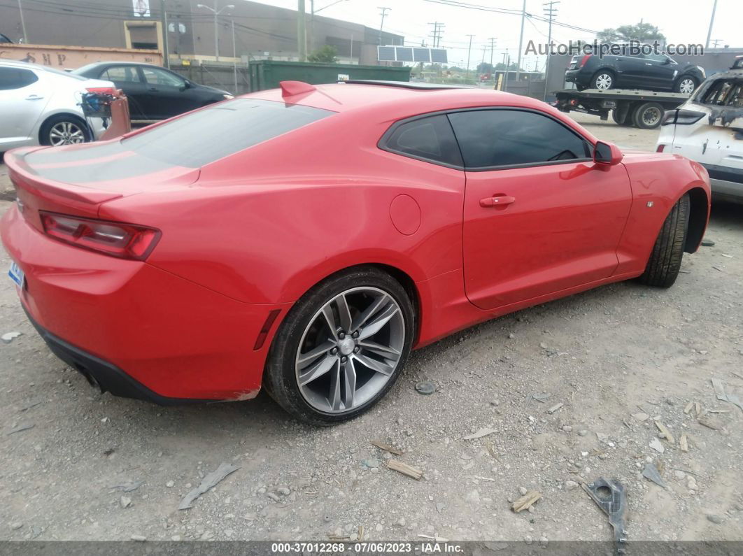 2018 Chevrolet Camaro 1lt Red vin: 1G1FB1RS9J0157101