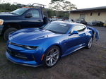 2018 Chevrolet Camaro Lt Blue vin: 1G1FB1RS9J0157924