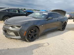 2018 Chevrolet Camaro Lt Black vin: 1G1FB1RS9J0164260