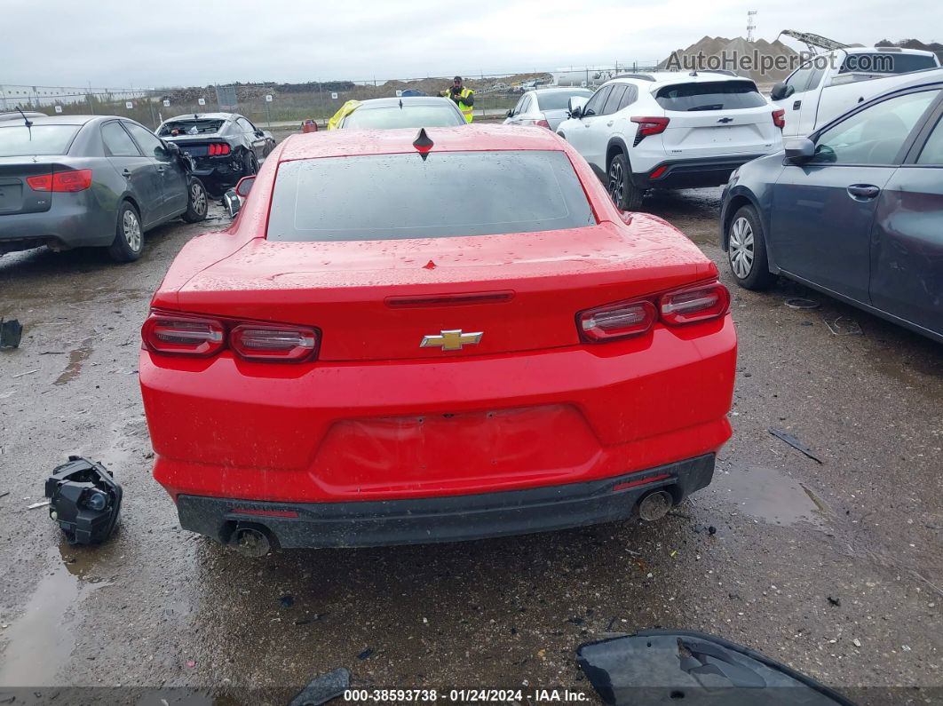 2020 Chevrolet Camaro Rwd  1lt Red vin: 1G1FB1RS9L0116020