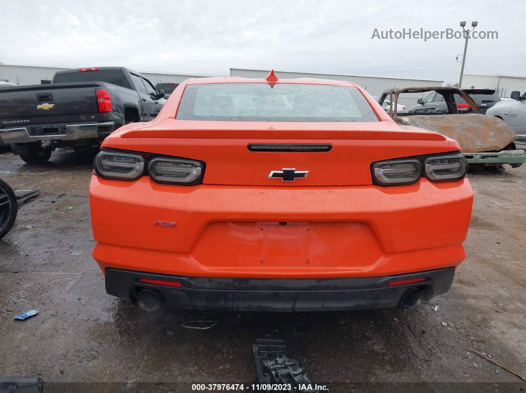 2020 Chevrolet Camaro Rwd  1lt Orange vin: 1G1FB1RS9L0121962