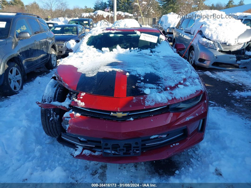 2017 Chevrolet Camaro 1lt Red vin: 1G1FB1RSXH0103400