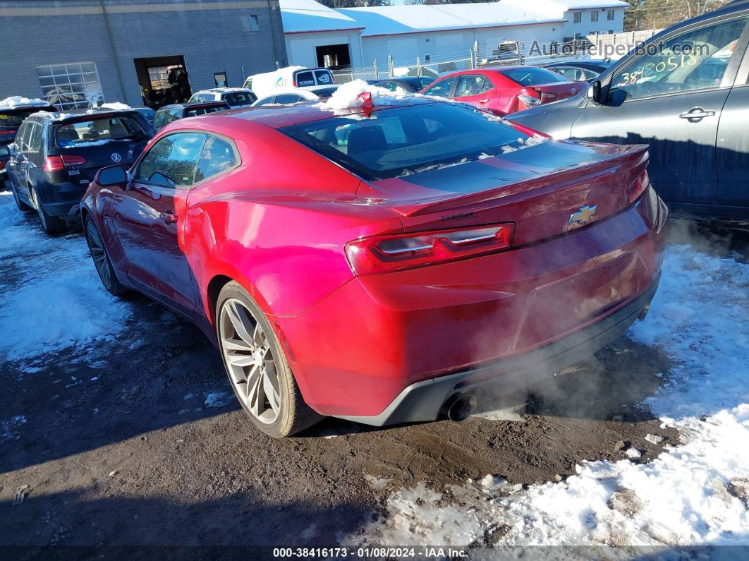 2017 Chevrolet Camaro 1lt Red vin: 1G1FB1RSXH0103400