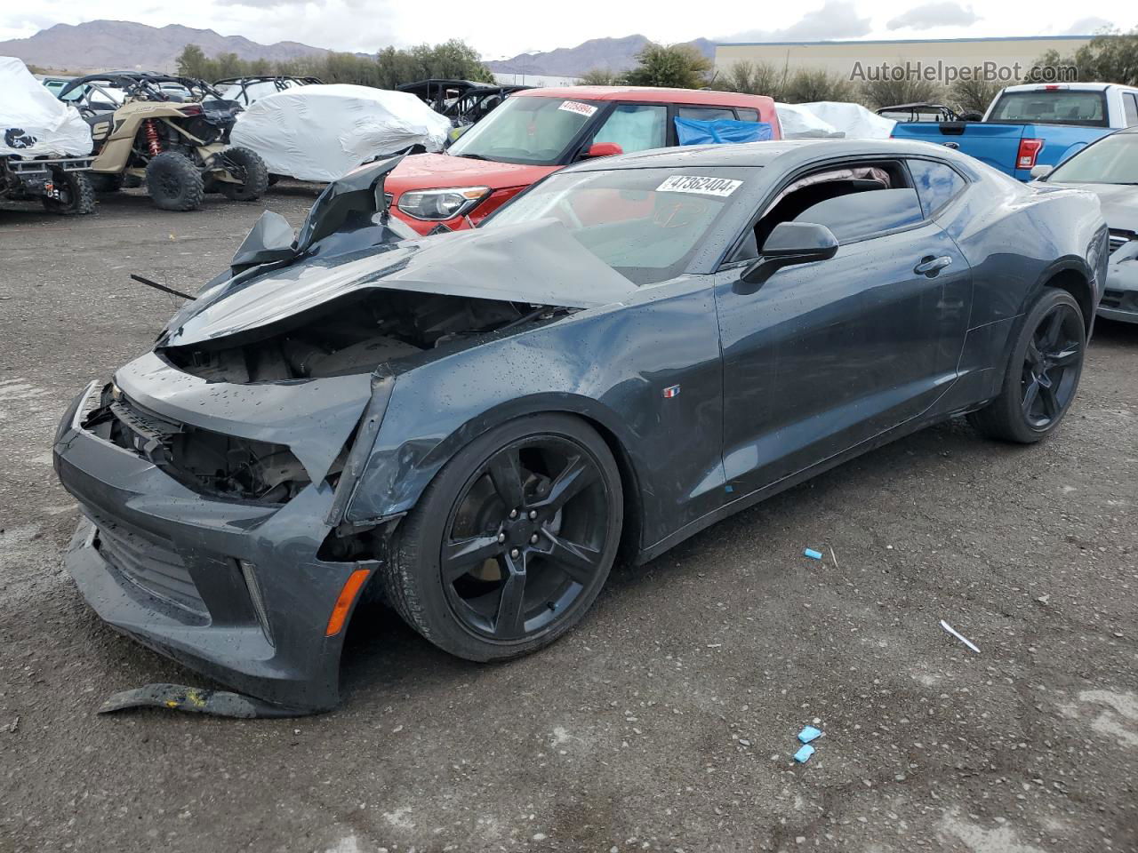 2017 Chevrolet Camaro Lt Black vin: 1G1FB1RSXH0160308