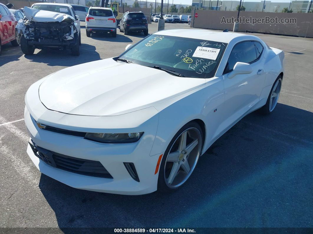 2017 Chevrolet Camaro 1lt White vin: 1G1FB1RSXH0162740