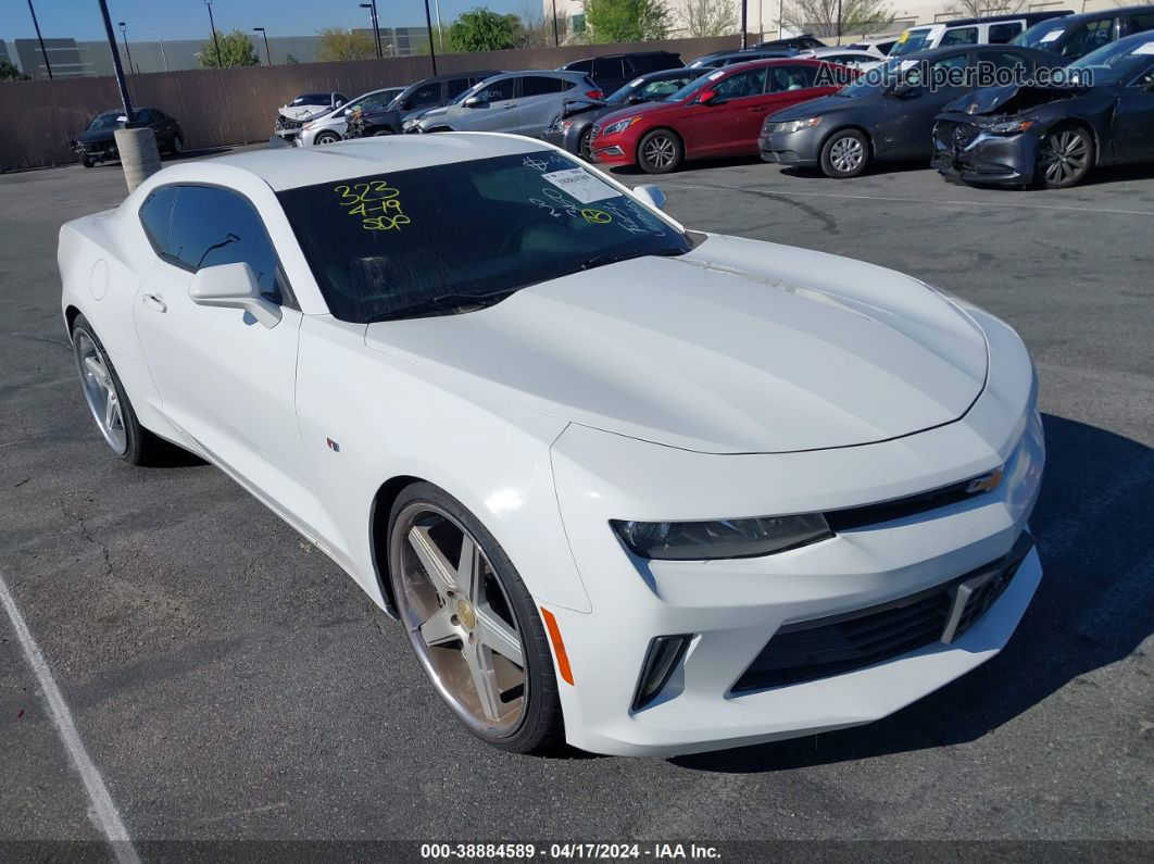 2017 Chevrolet Camaro 1lt White vin: 1G1FB1RSXH0162740