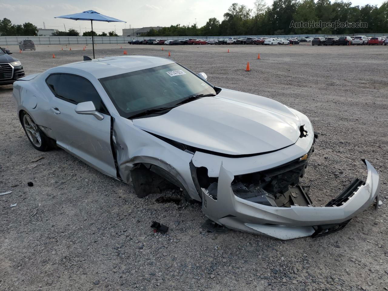 2018 Chevrolet Camaro Lt Серебряный vin: 1G1FB1RSXJ0119960