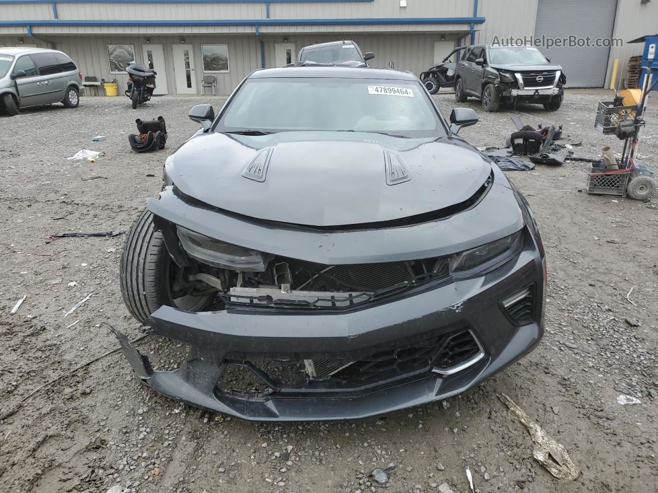 2018 Chevrolet Camaro Lt Charcoal vin: 1G1FB1RSXJ0120428