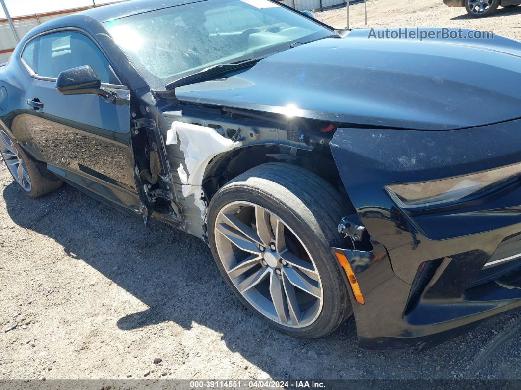 2018 Chevrolet Camaro 1lt Black vin: 1G1FB1RSXJ0148245