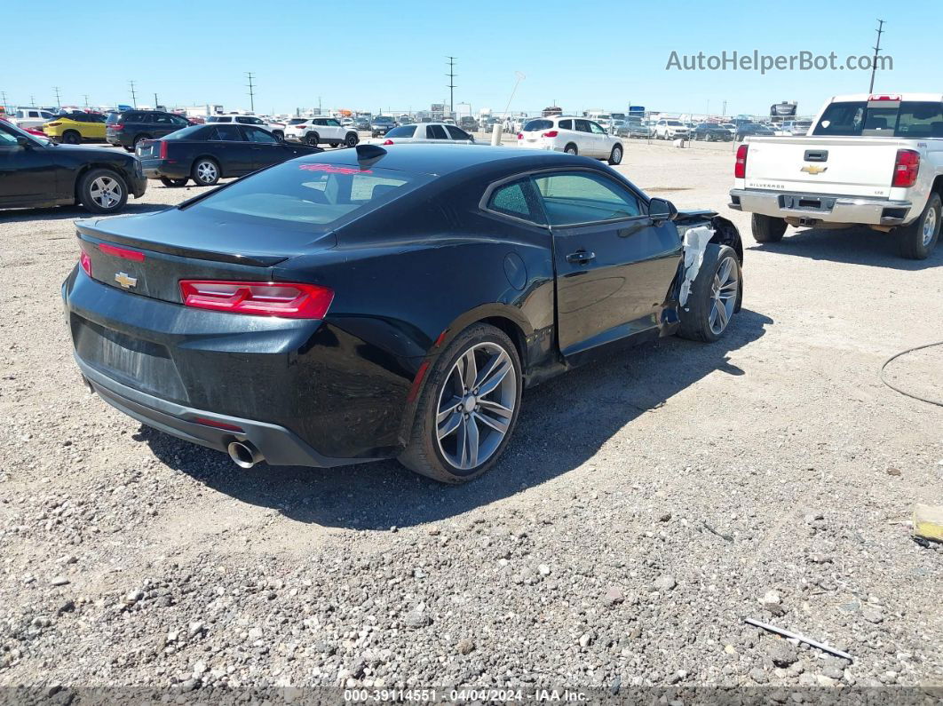 2018 Chevrolet Camaro 1lt Black vin: 1G1FB1RSXJ0148245