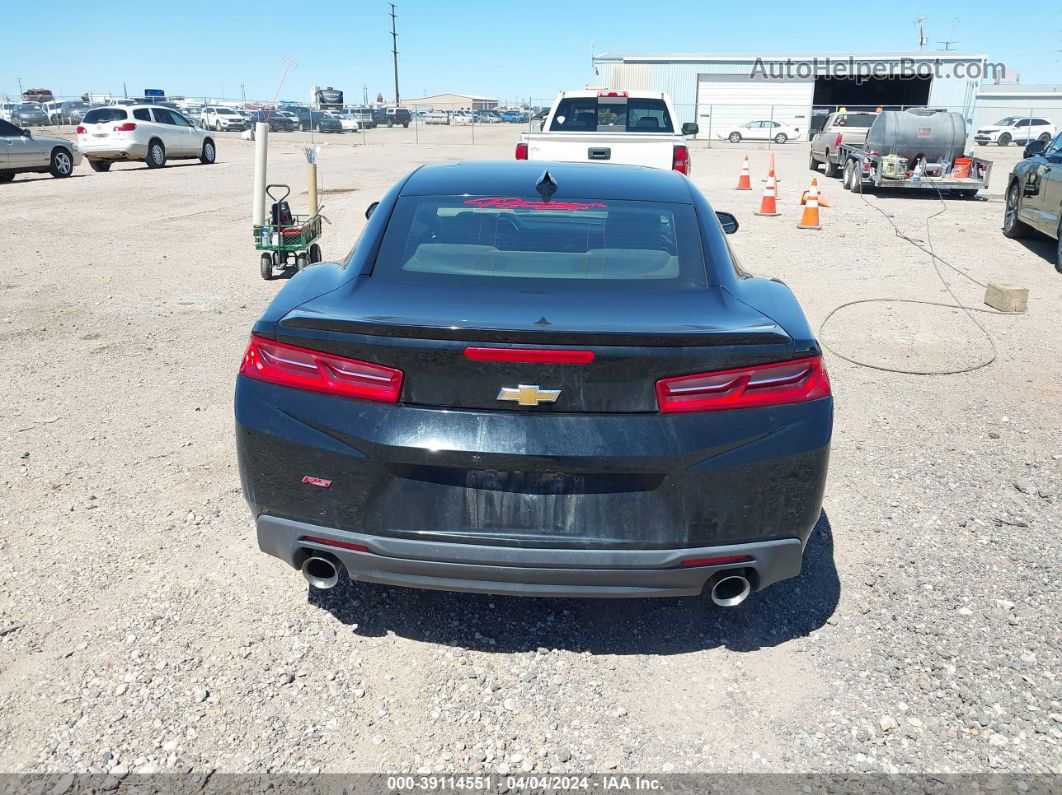 2018 Chevrolet Camaro 1lt Black vin: 1G1FB1RSXJ0148245