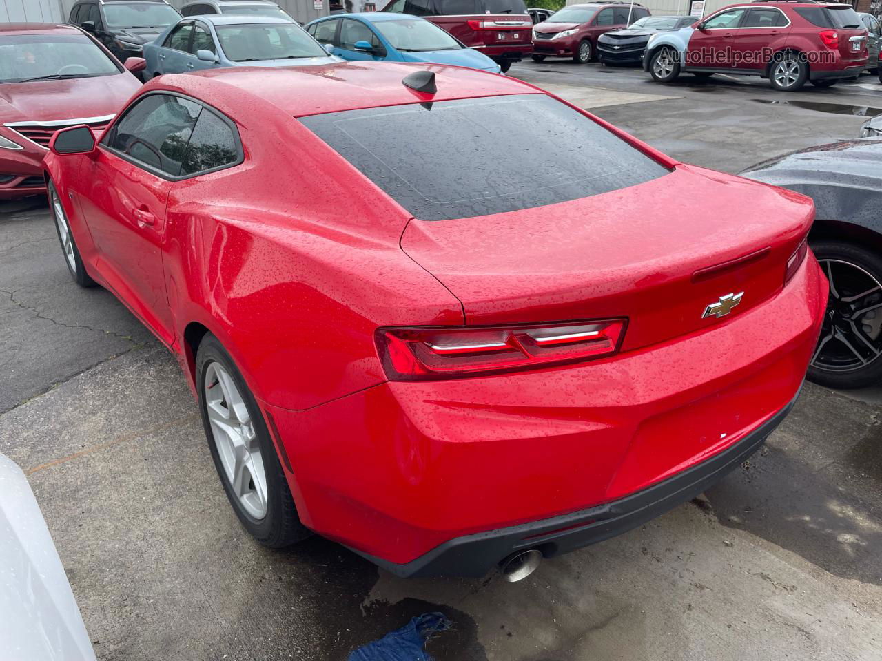 2018 Chevrolet Camaro Lt Red vin: 1G1FB1RSXJ0183125