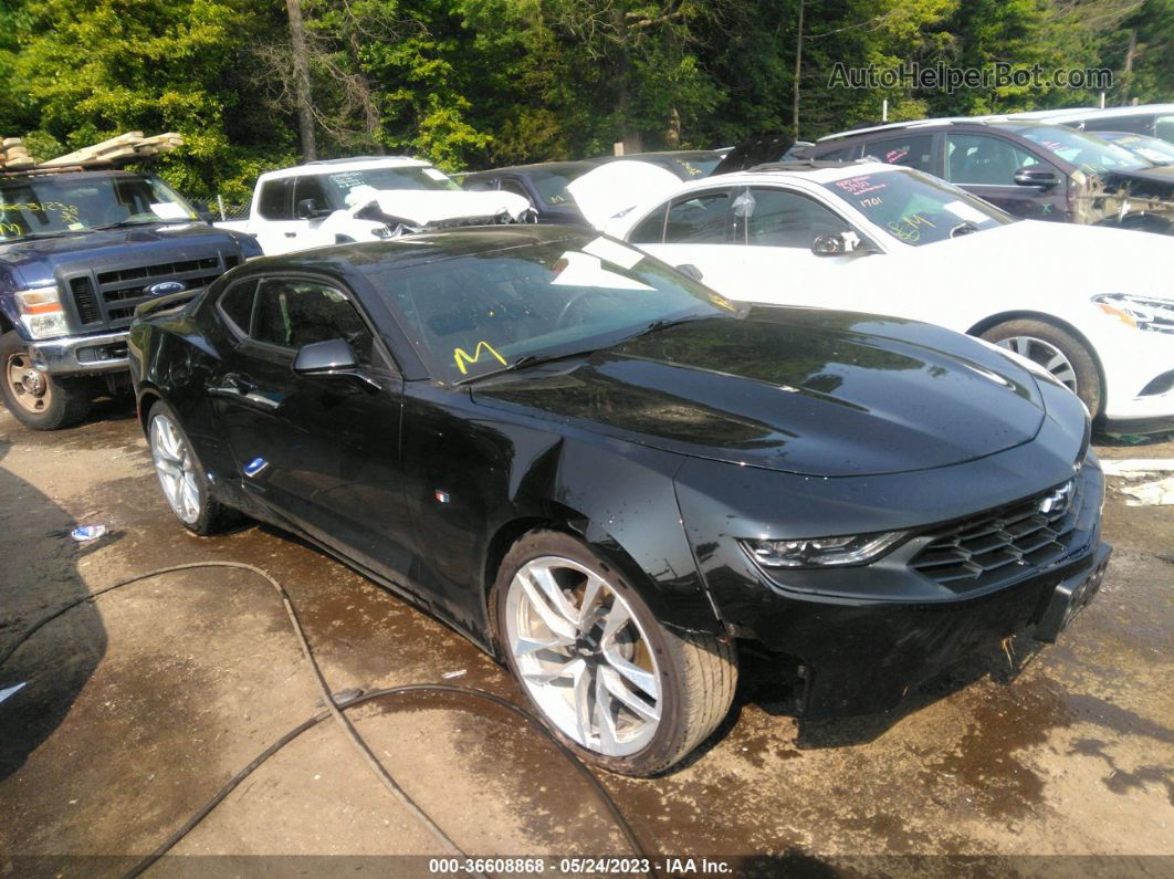 2020 Chevrolet Camaro 1lt Black vin: 1G1FB1RSXL0150130