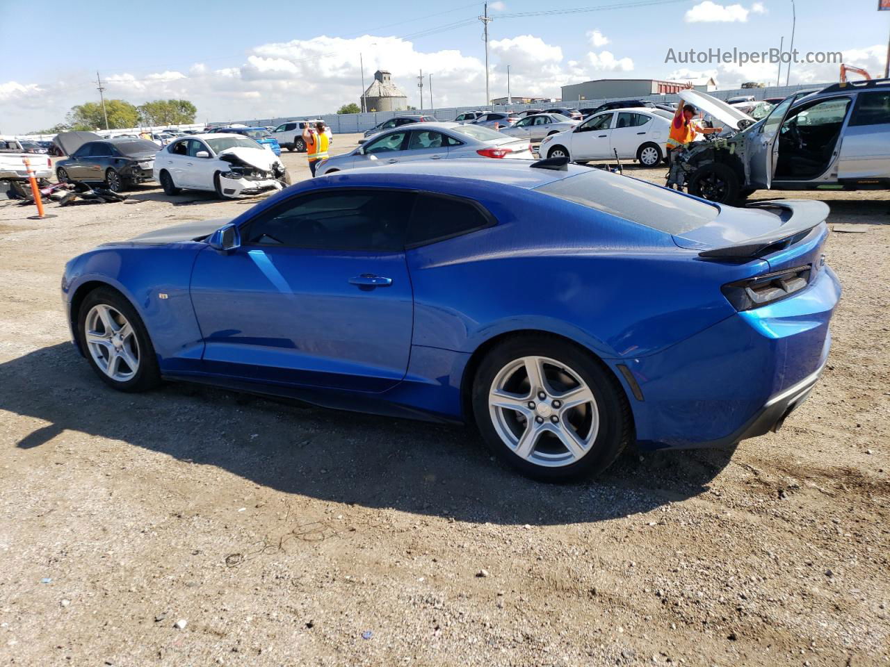 2017 Chevrolet Camaro Lt Blue vin: 1G1FB1RX0H0136014