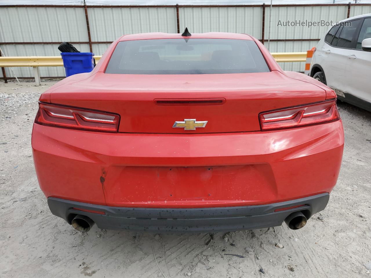 2018 Chevrolet Camaro Lt Красный vin: 1G1FB1RX0J0103570