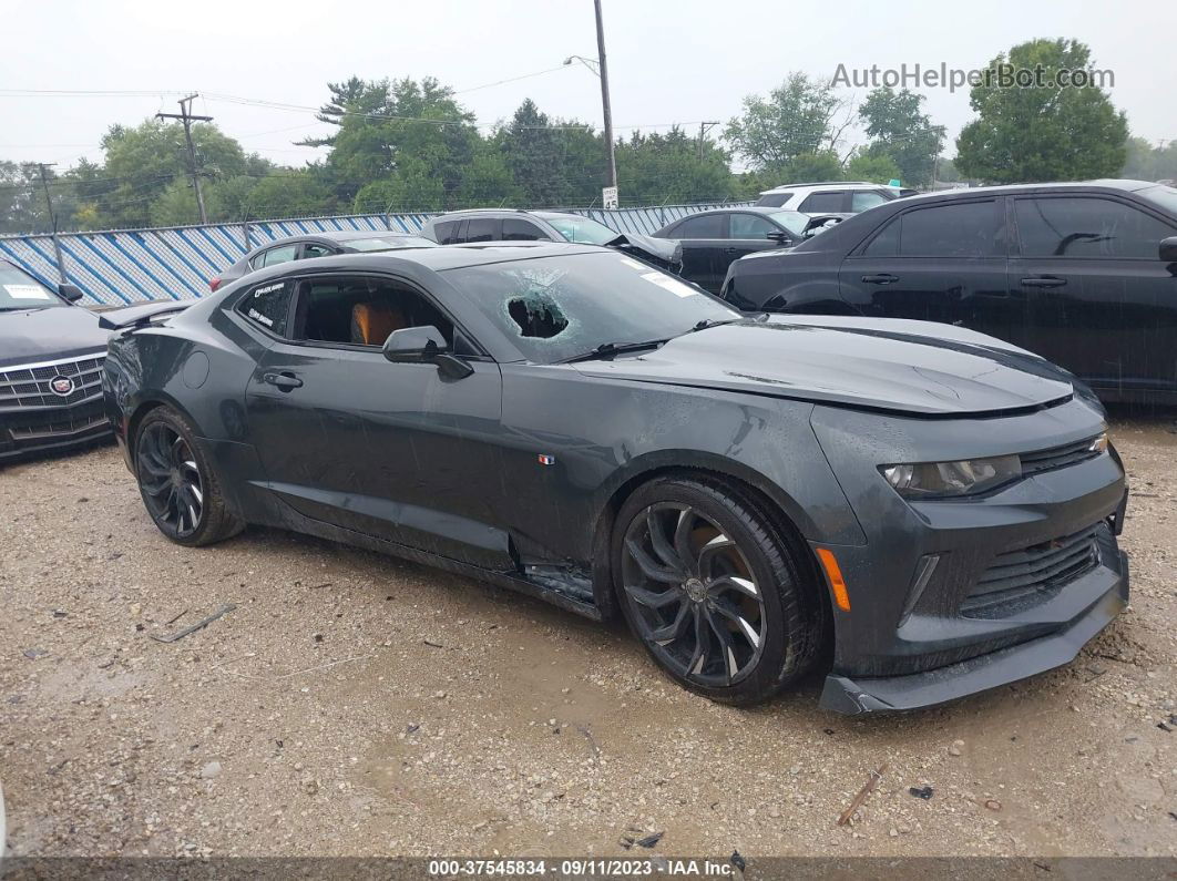 2018 Chevrolet Camaro 1lt Gray vin: 1G1FB1RX0J0147181