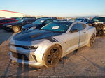 2018 Chevrolet Camaro 1lt Silver vin: 1G1FB1RX0J0182898