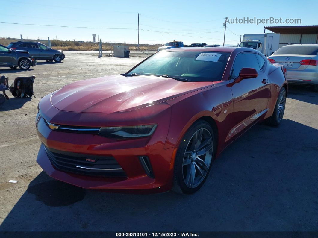 2018 Chevrolet Camaro 1lt Оранжевый vin: 1G1FB1RX0J0191875