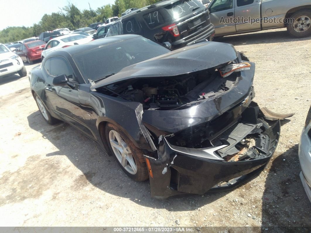 2020 Chevrolet Camaro Rwd  1lt Black vin: 1G1FB1RX0L0113454