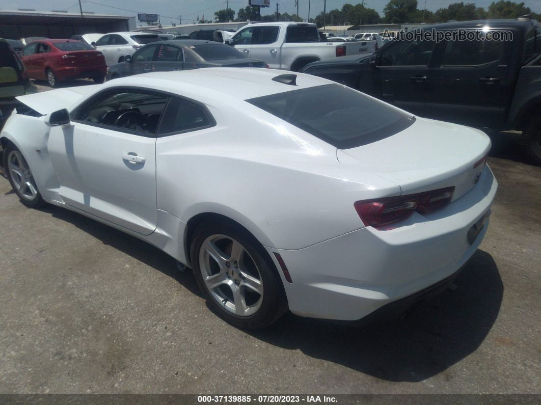 2020 Chevrolet Camaro 1lt White vin: 1G1FB1RX0L0120839