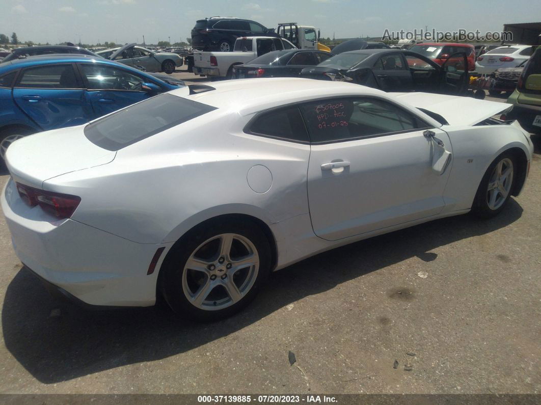 2020 Chevrolet Camaro 1lt White vin: 1G1FB1RX0L0120839