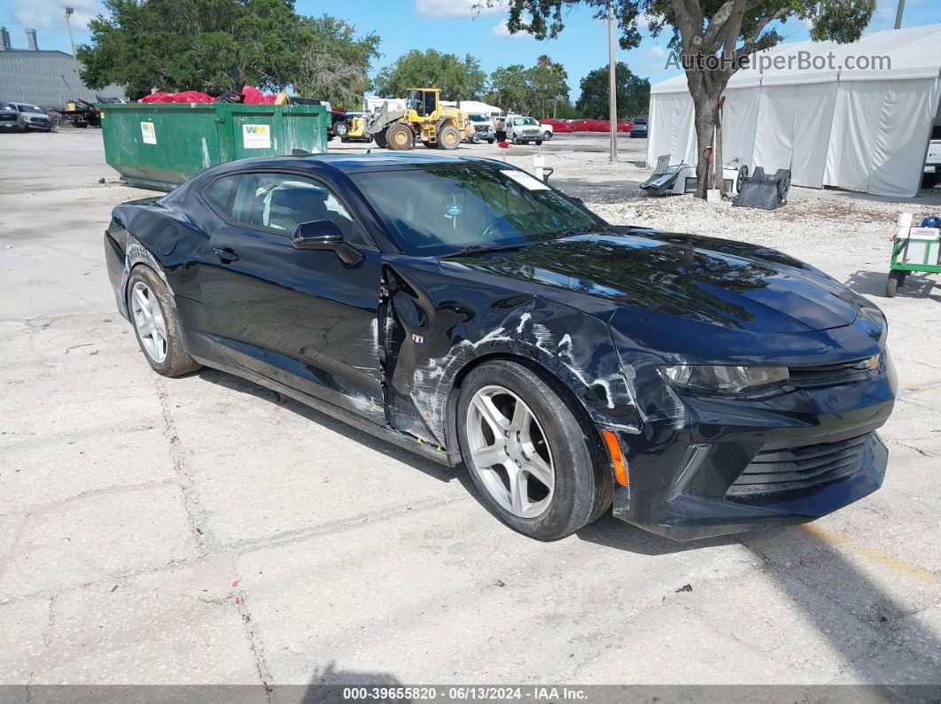 2017 Chevrolet Camaro 1lt Black vin: 1G1FB1RX1H0144252