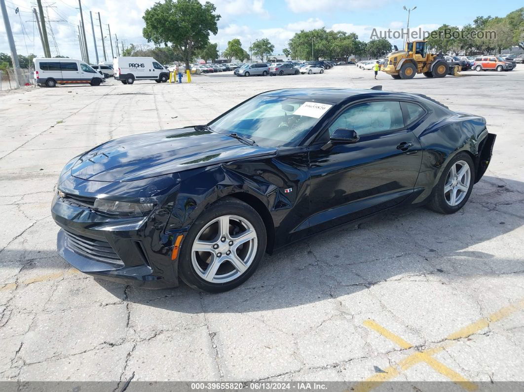 2017 Chevrolet Camaro 1lt Black vin: 1G1FB1RX1H0144252