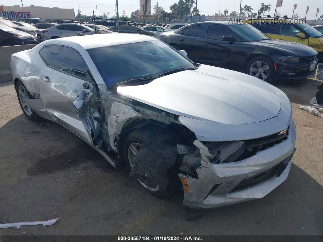 2017 Chevrolet Camaro 1lt Silver vin: 1G1FB1RX1H0162122