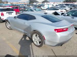 2017 Chevrolet Camaro 1lt Silver vin: 1G1FB1RX1H0162122