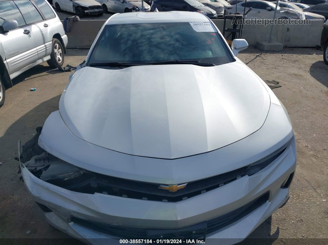 2017 Chevrolet Camaro 1lt Silver vin: 1G1FB1RX1H0162122