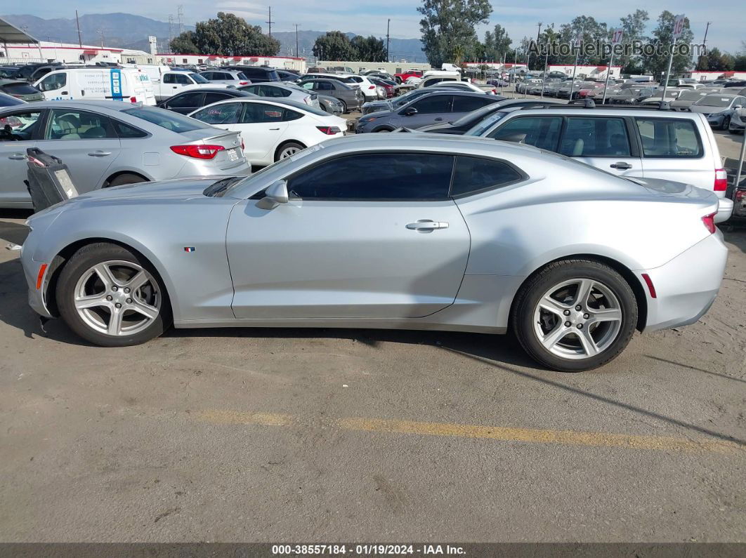 2017 Chevrolet Camaro 1lt Silver vin: 1G1FB1RX1H0162122