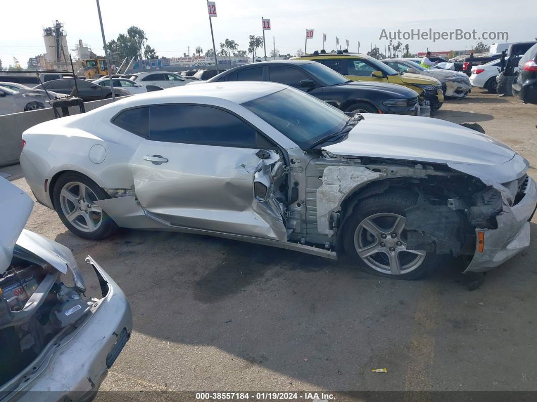 2017 Chevrolet Camaro 1lt Silver vin: 1G1FB1RX1H0162122