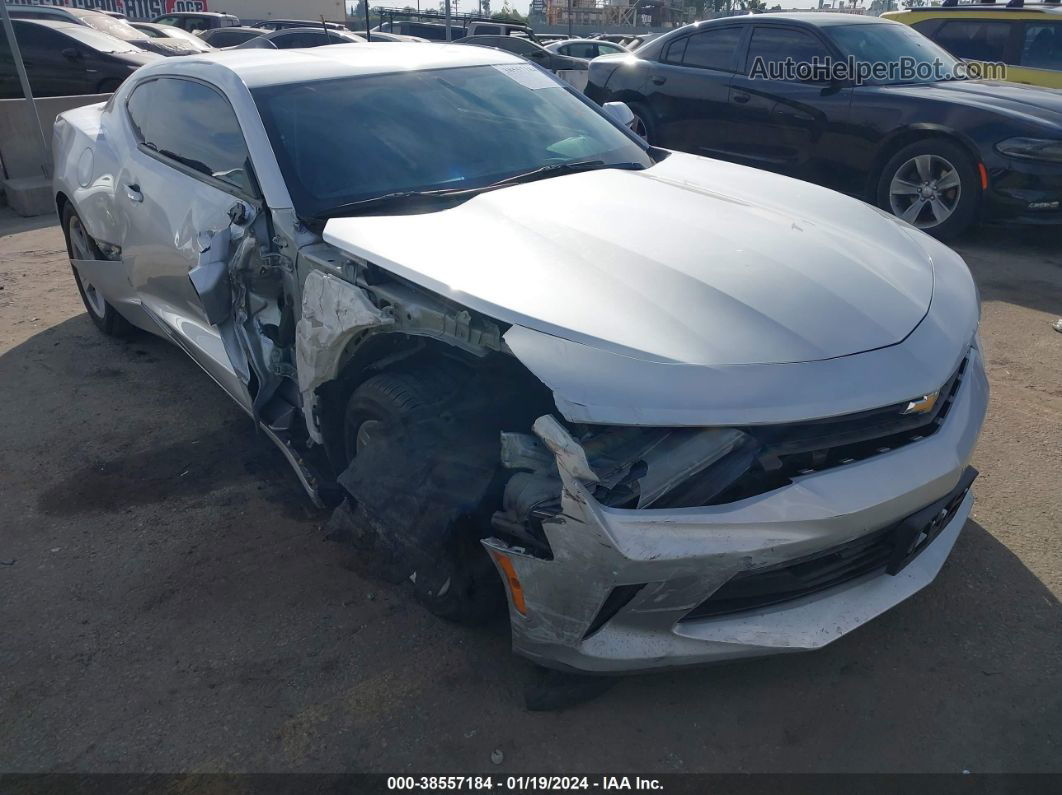 2017 Chevrolet Camaro 1lt Silver vin: 1G1FB1RX1H0162122